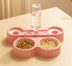 Automatic Pet Feeder & Water Dispenser Set Minsaif