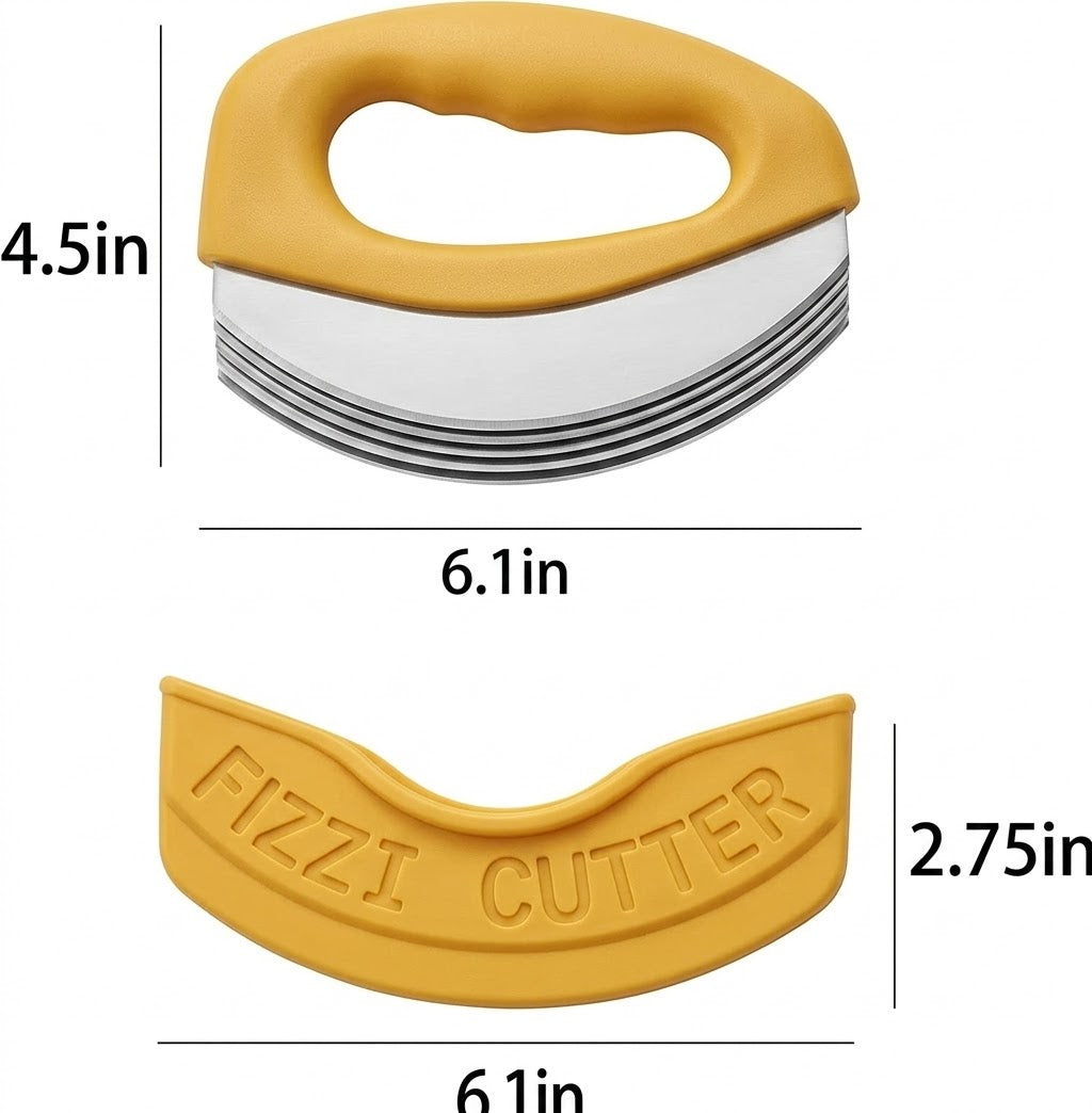 Mezzaluna Chopper Pizza Cutter Minsaif