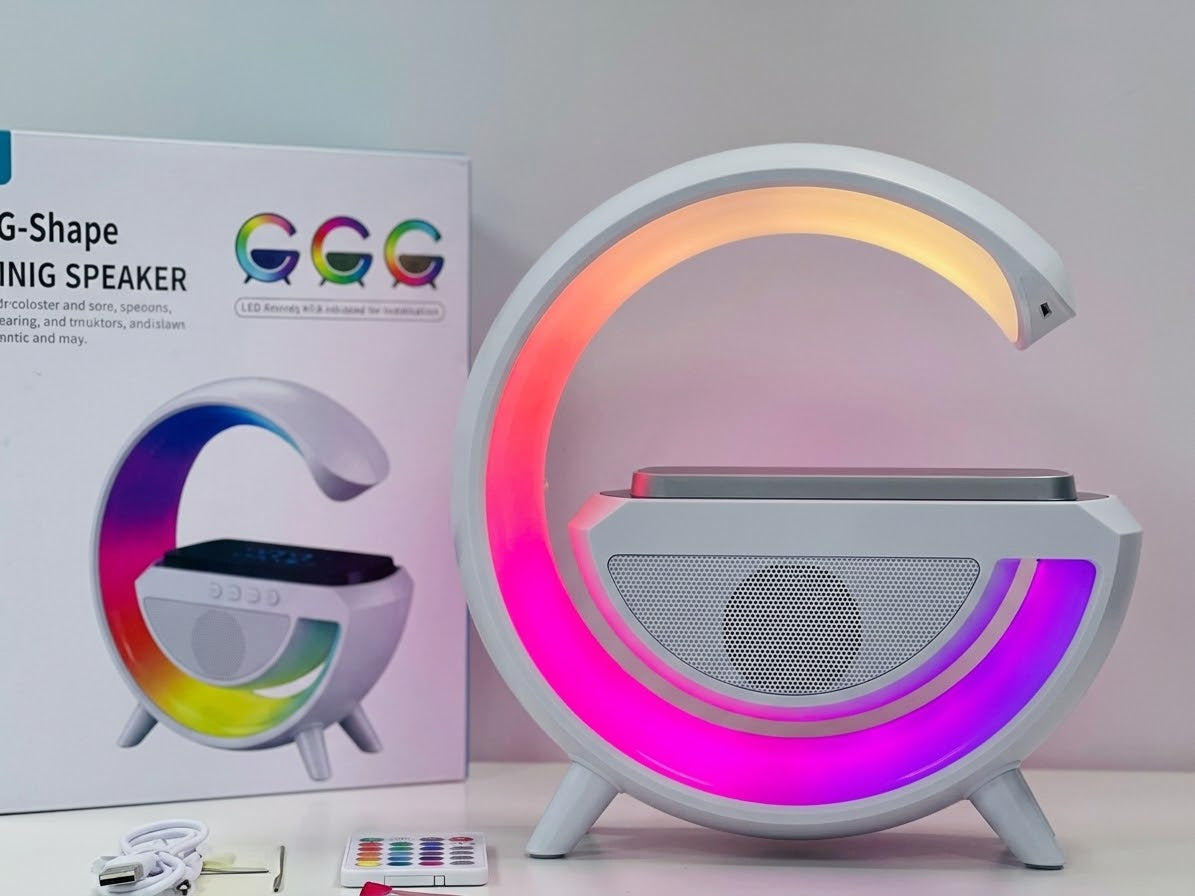 Led Wireless Charger Speaker Minsaif.shop